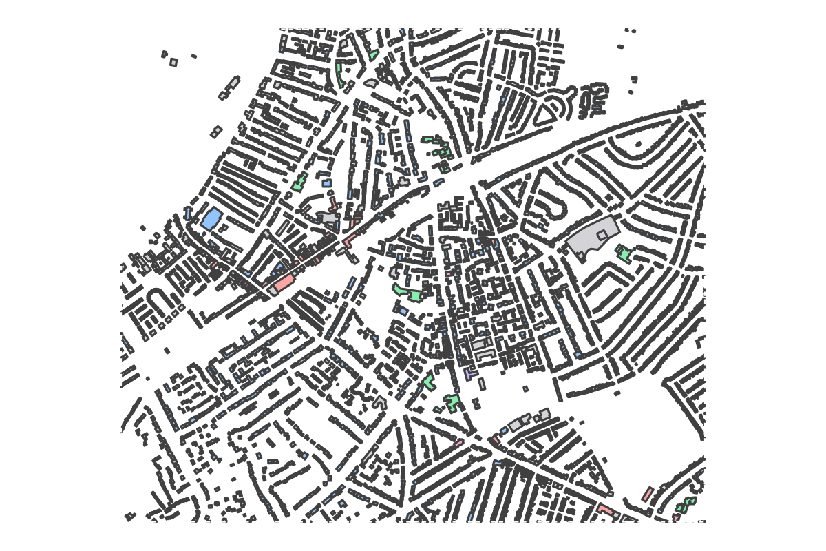 Program breakdown map