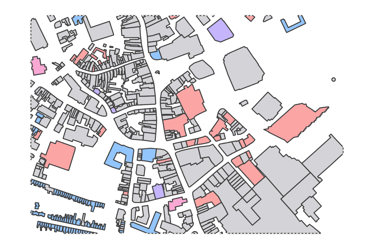 Program breakdown map