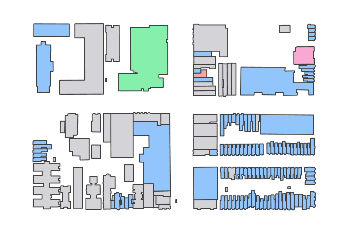 Program breakdown map