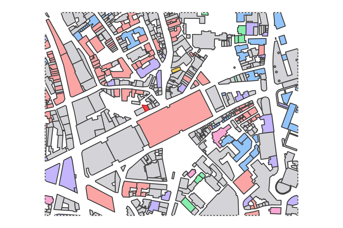 Program breakdown map