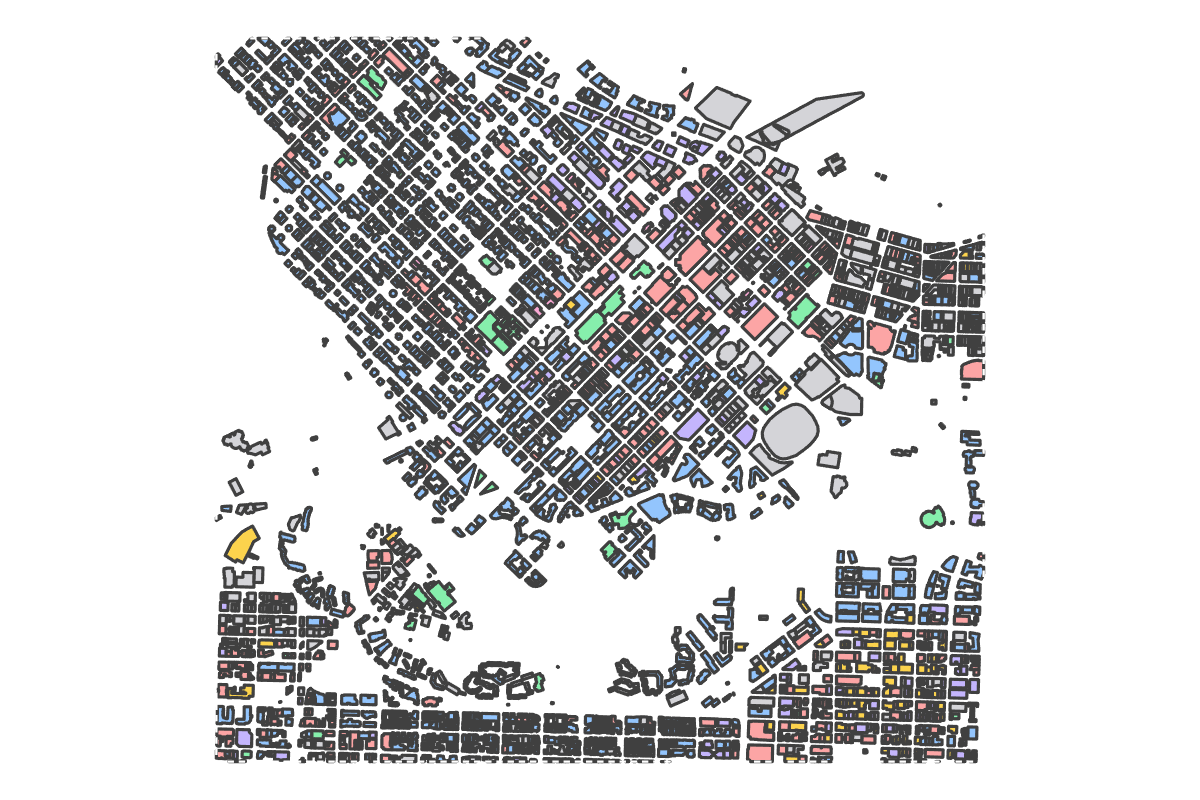 Program breakdown map
