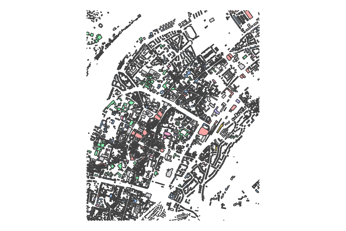 Program breakdown map