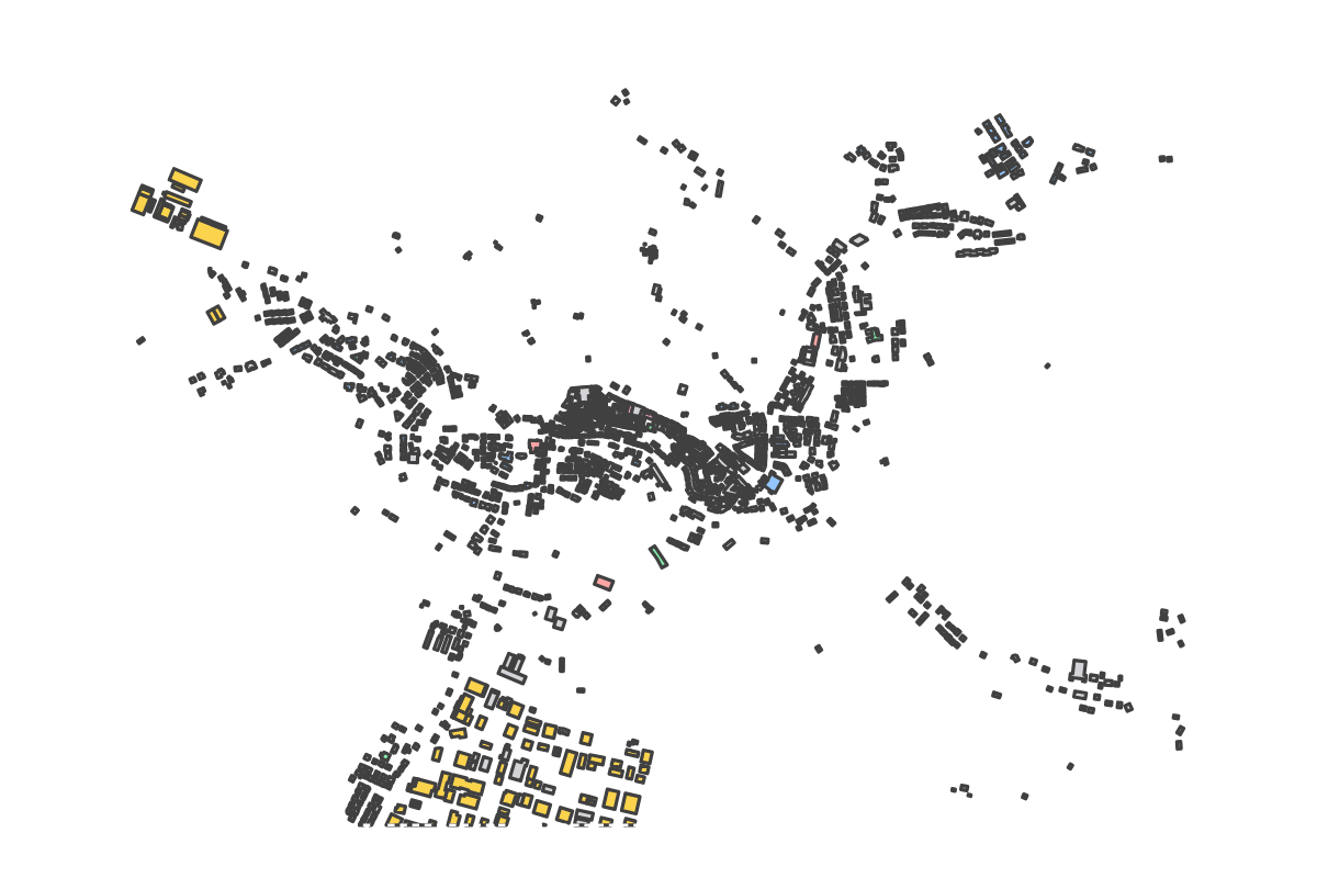 Program breakdown map