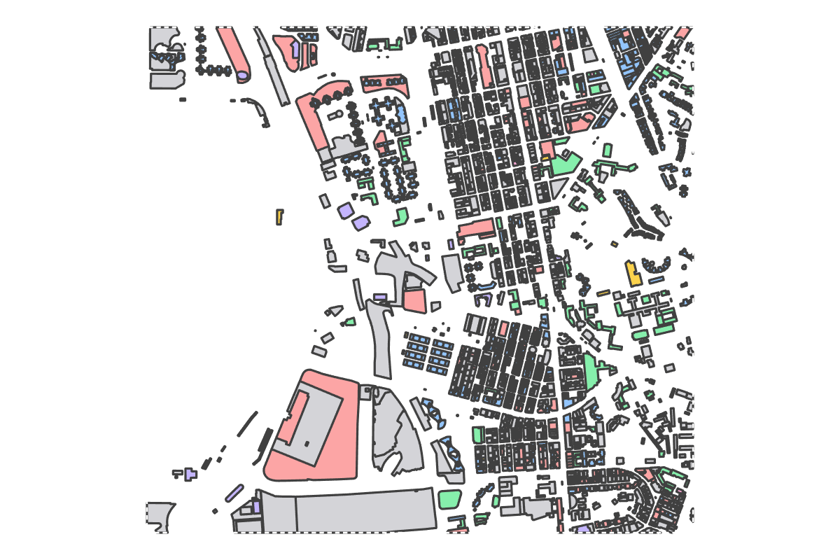 Program breakdown map