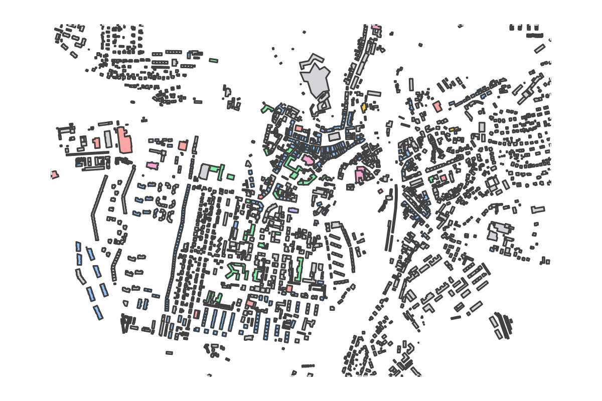 Program breakdown map