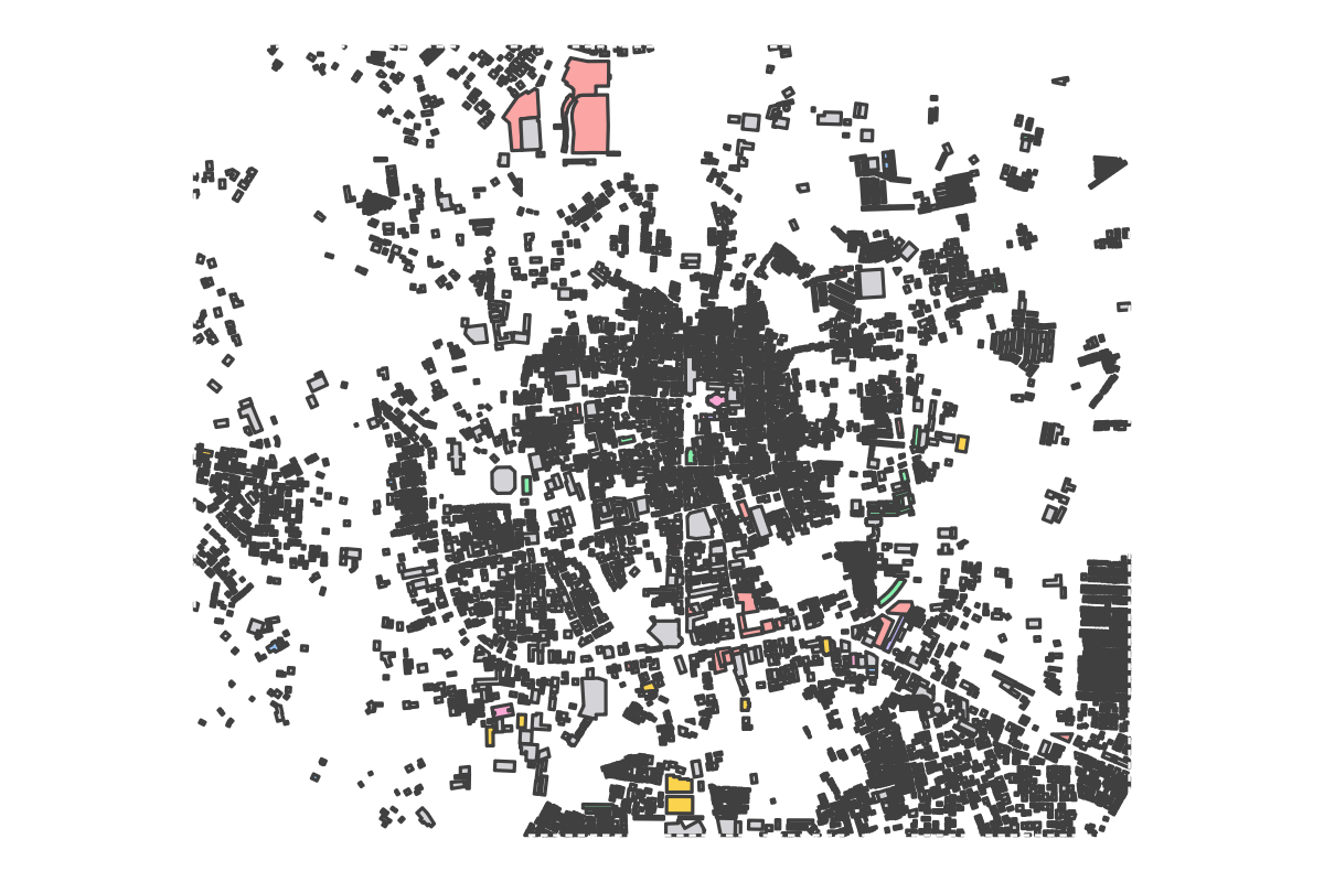 Program breakdown map