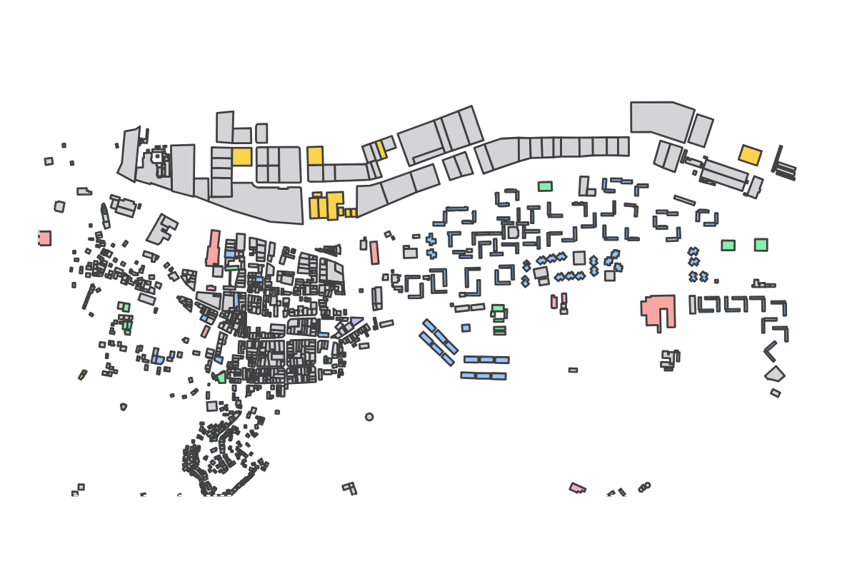 Program breakdown map