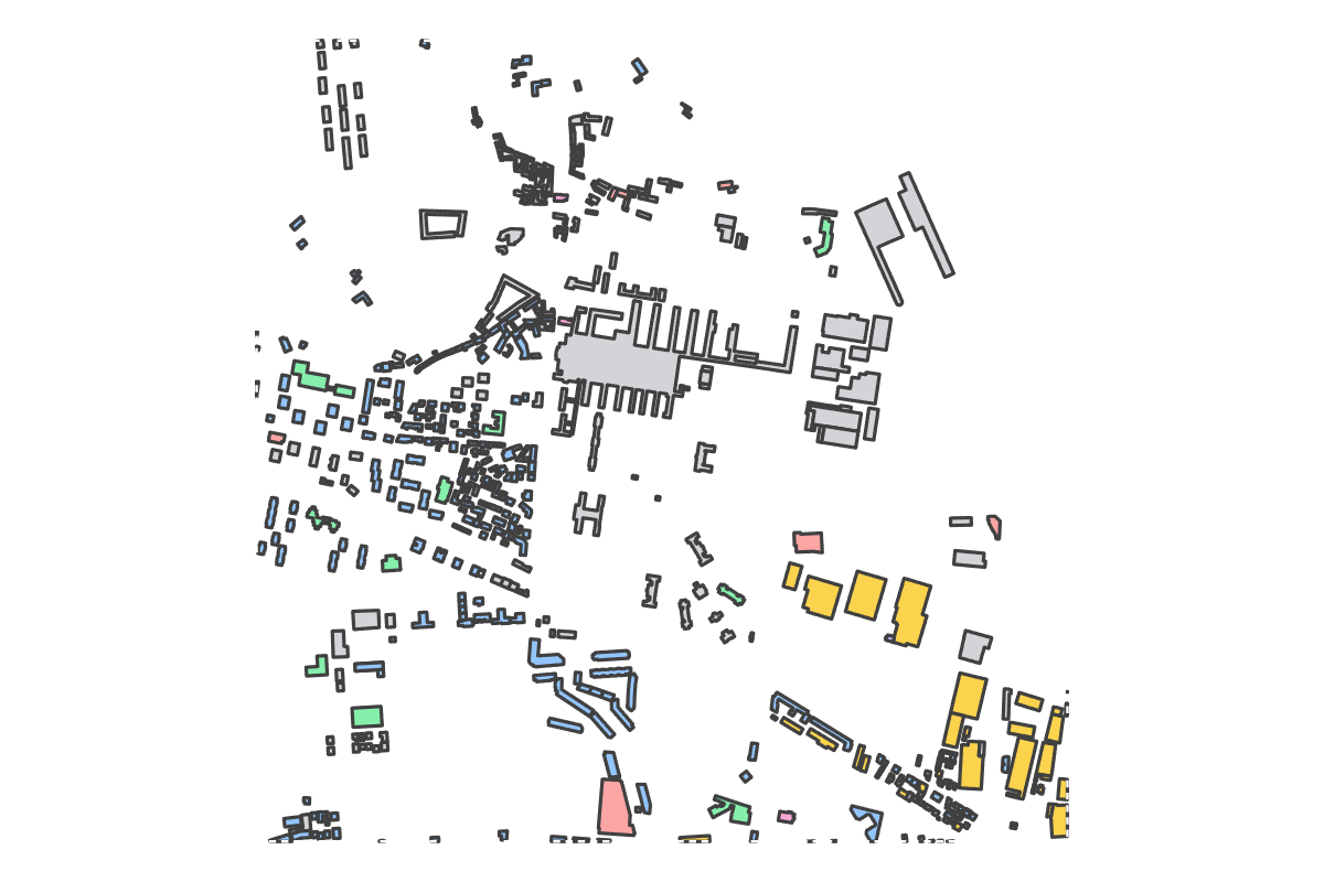 Program breakdown map