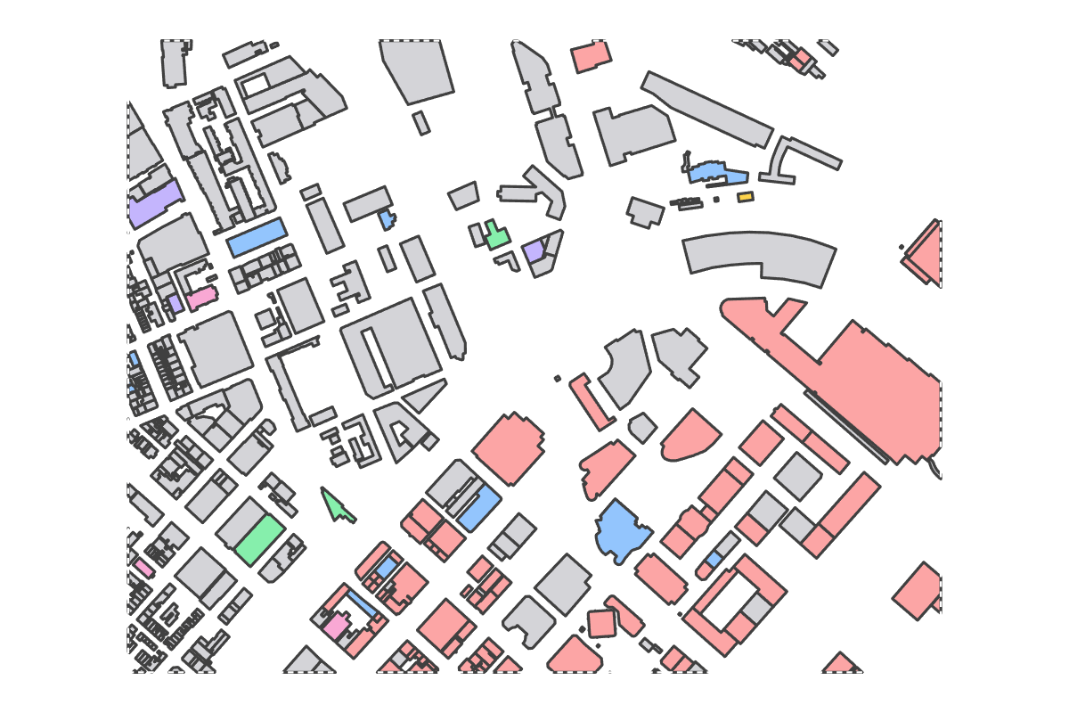 Program breakdown map