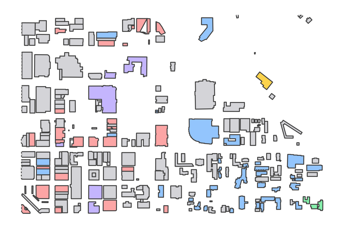 Program breakdown map