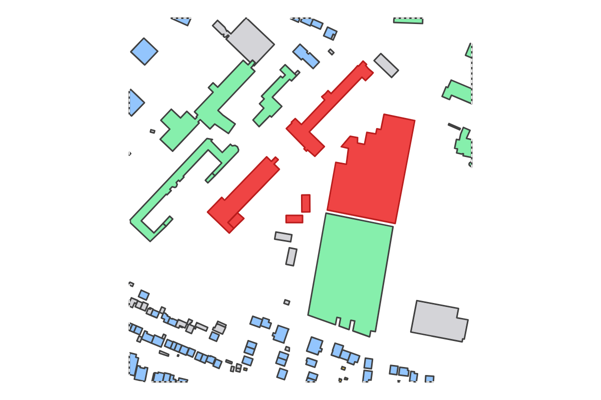 Program breakdown map