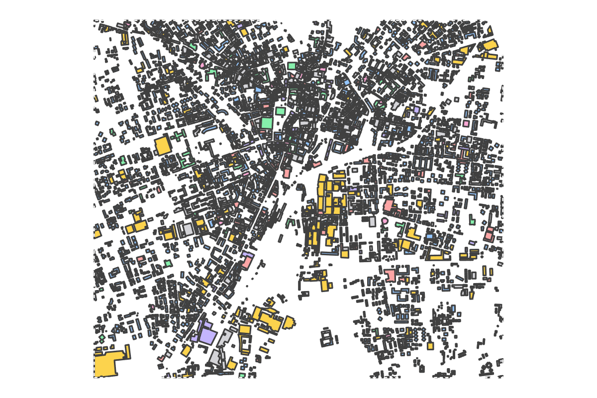 Program breakdown map