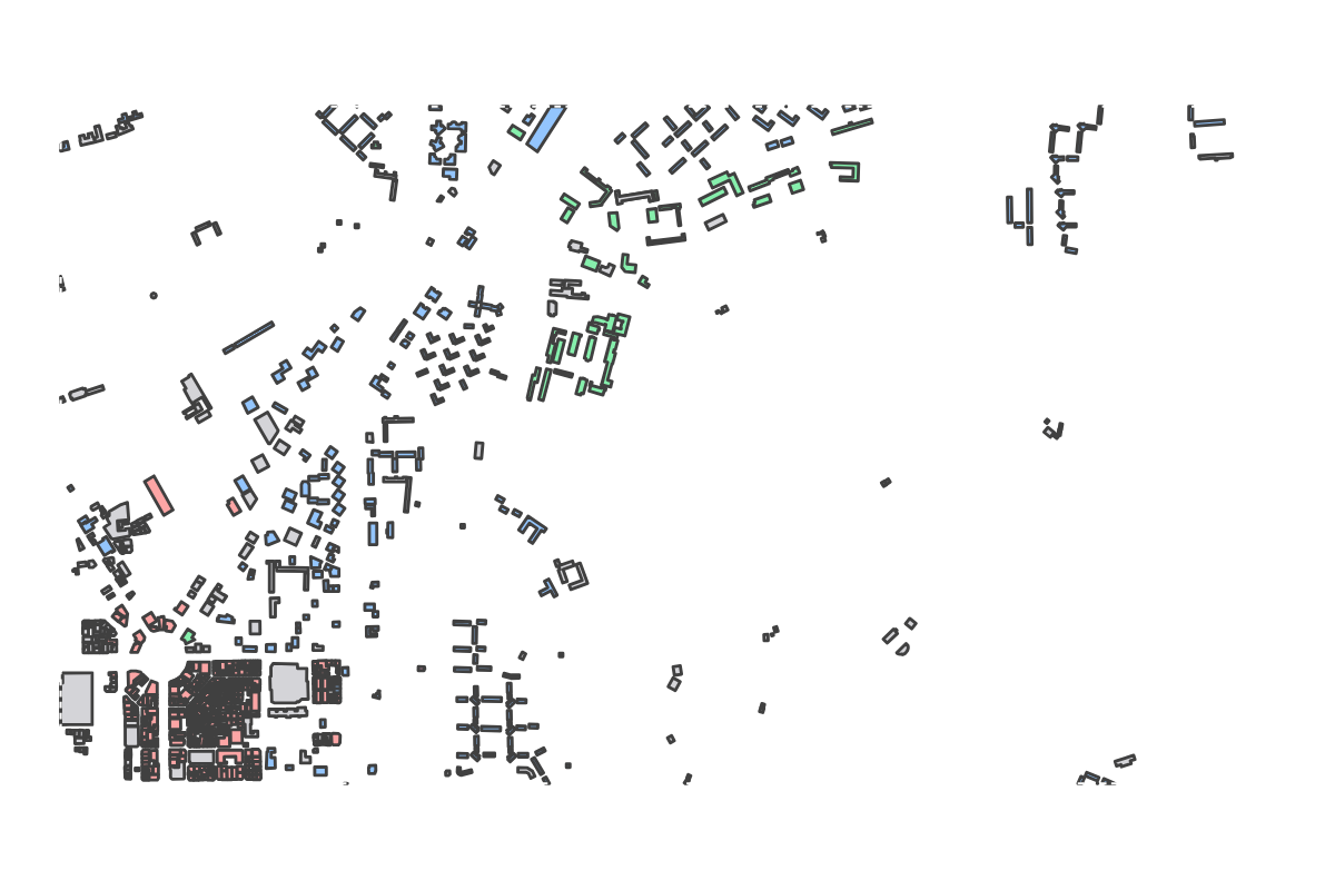 Program breakdown map