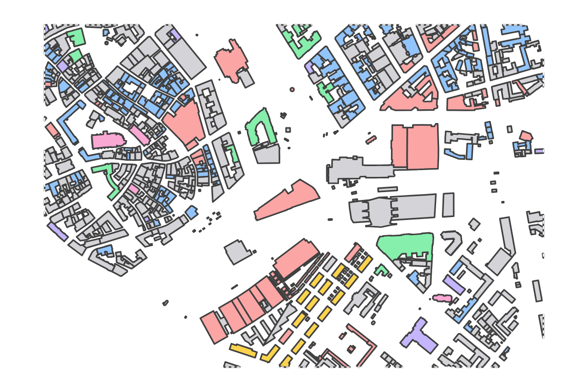 Program breakdown map