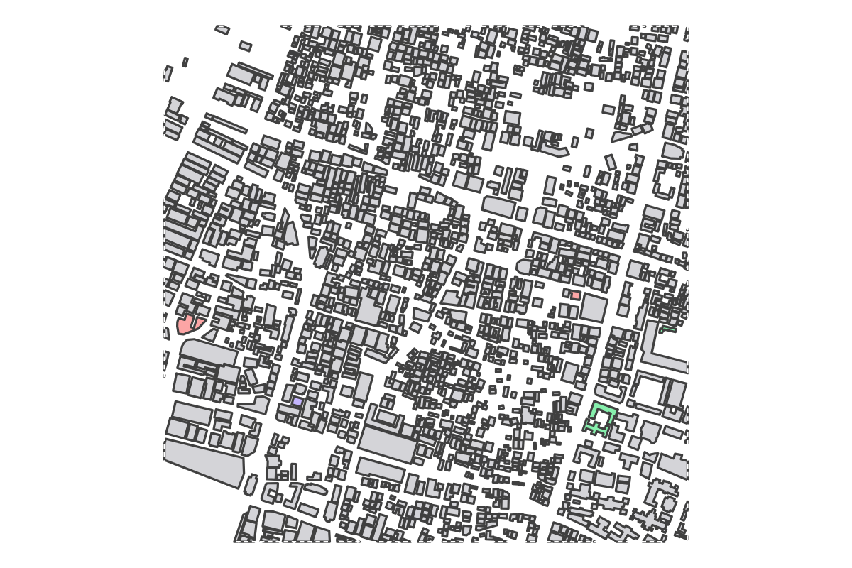 Program breakdown map