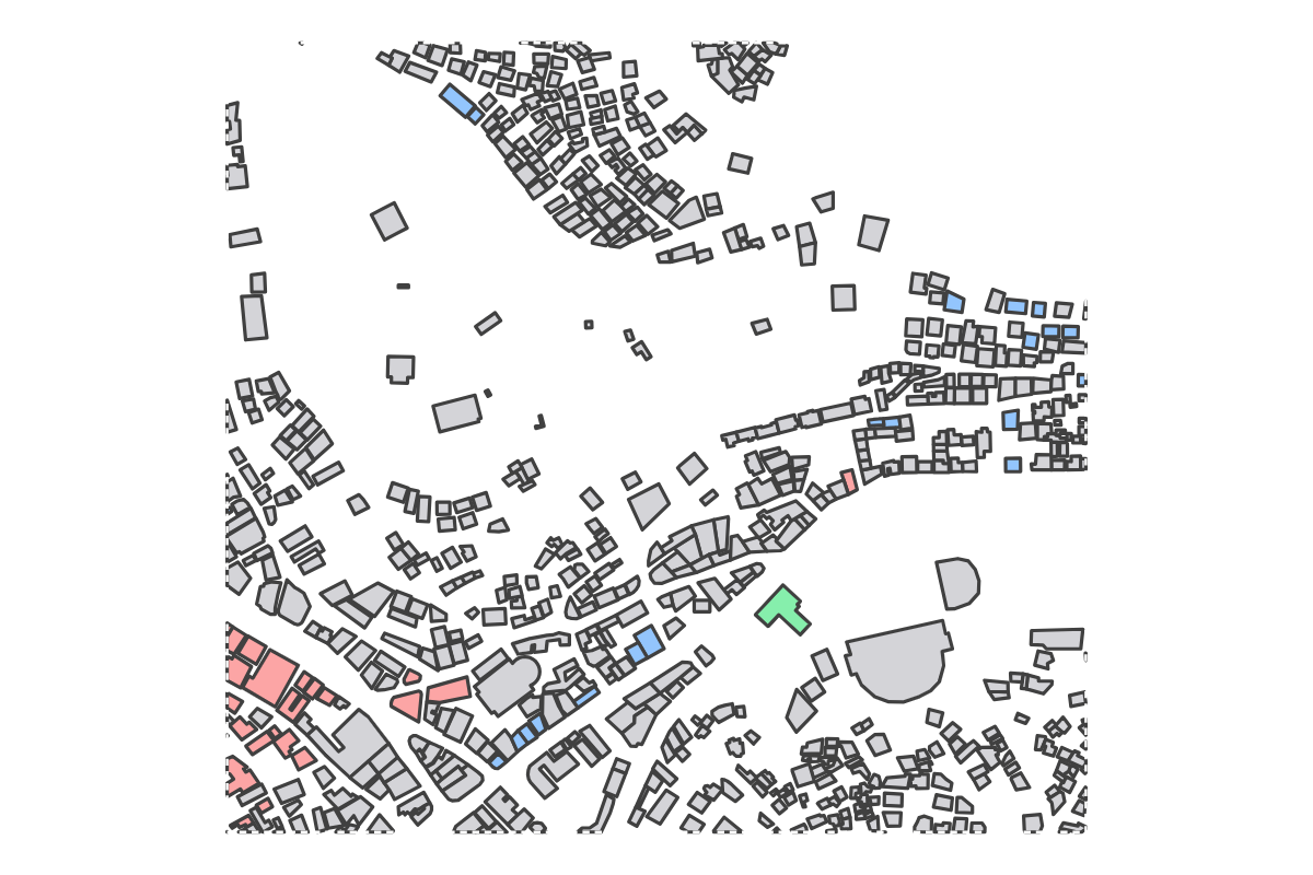 Program breakdown map