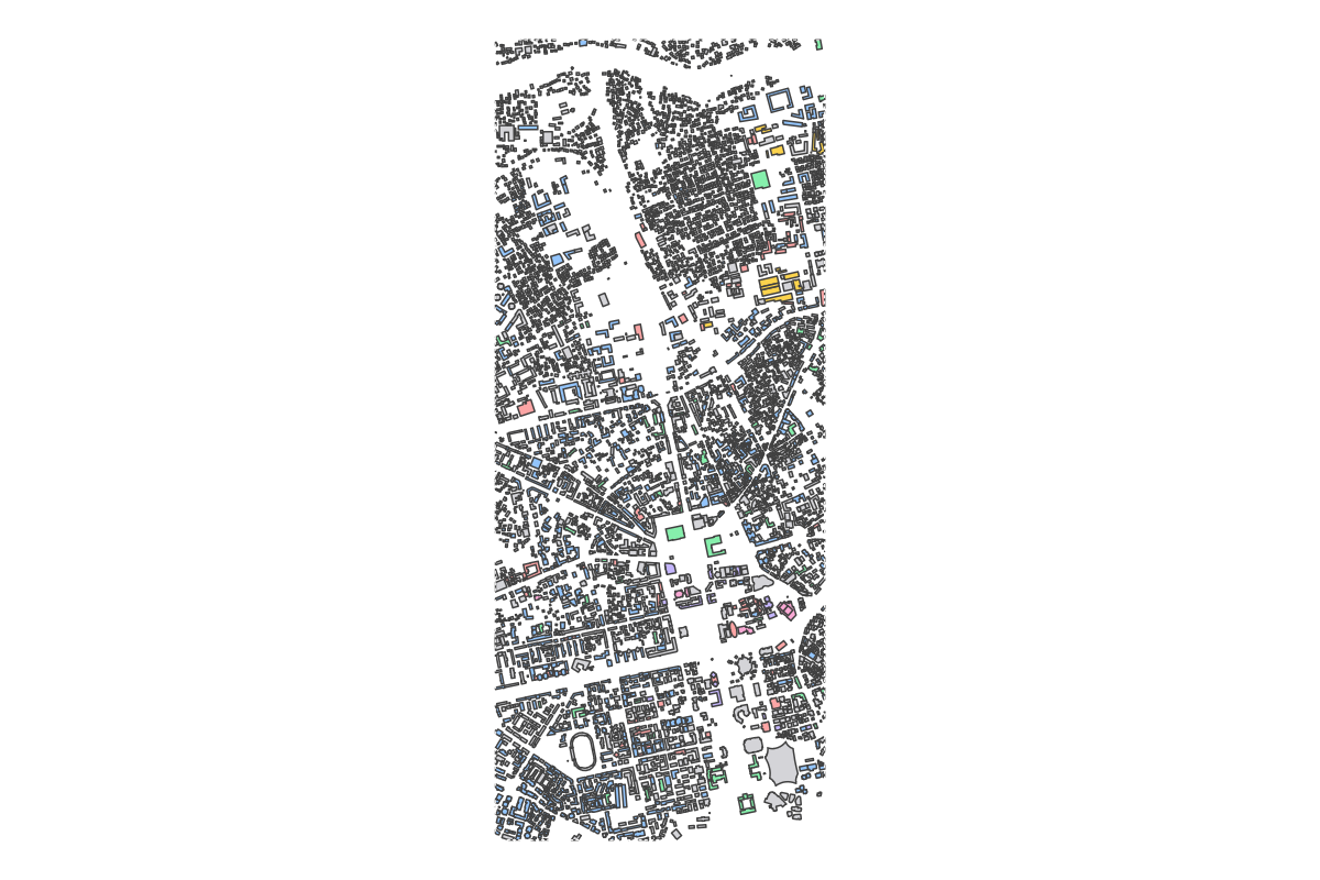 Program breakdown map