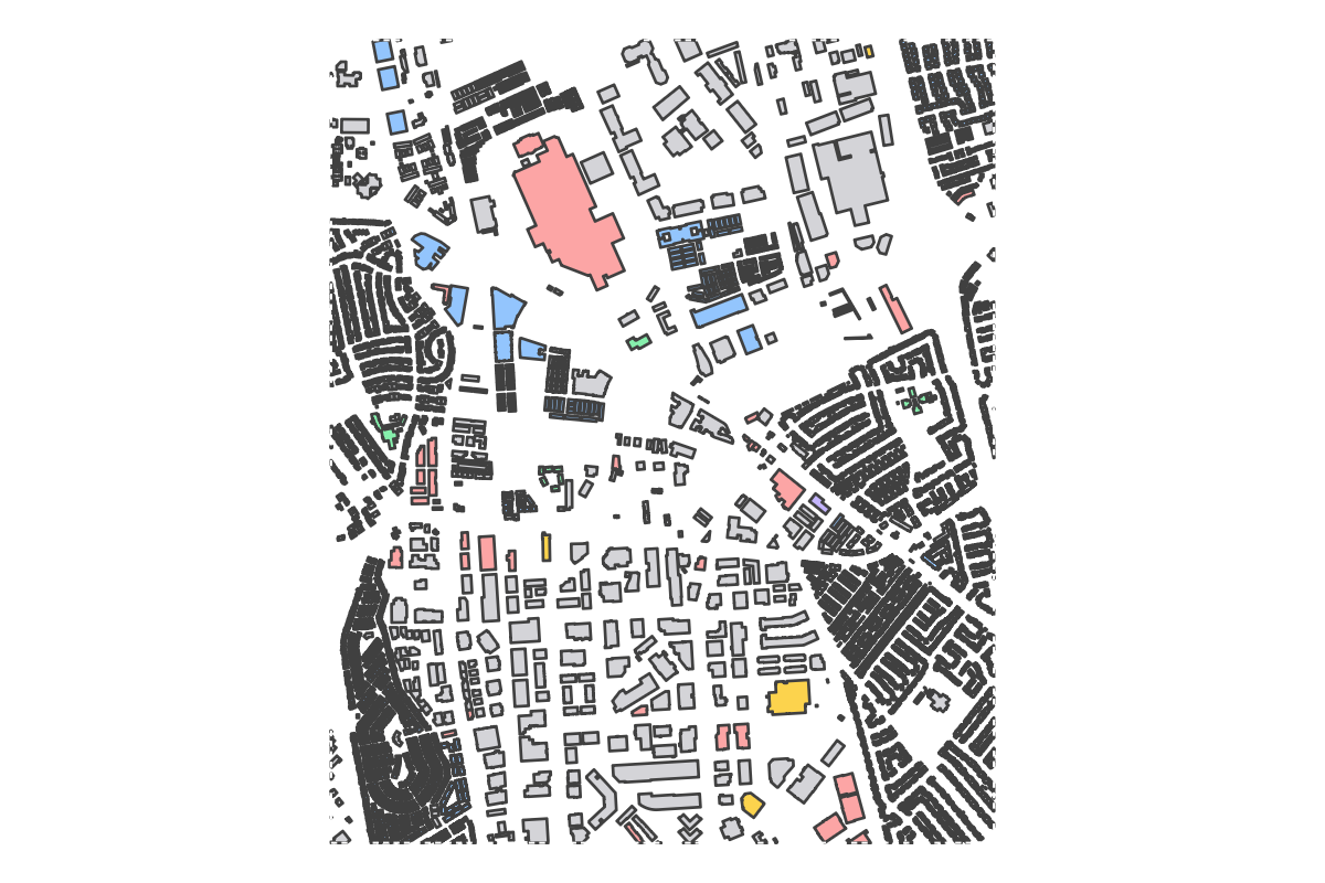 Program breakdown map