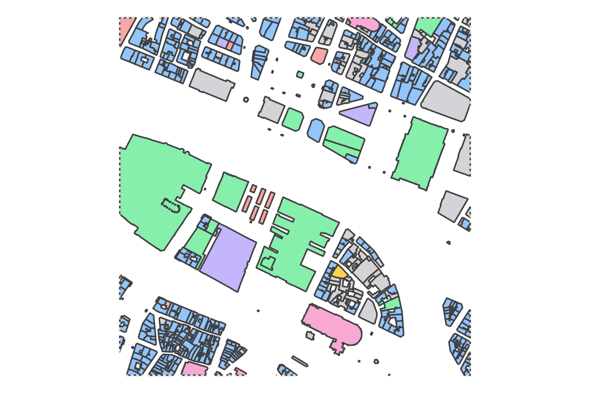 Program breakdown map