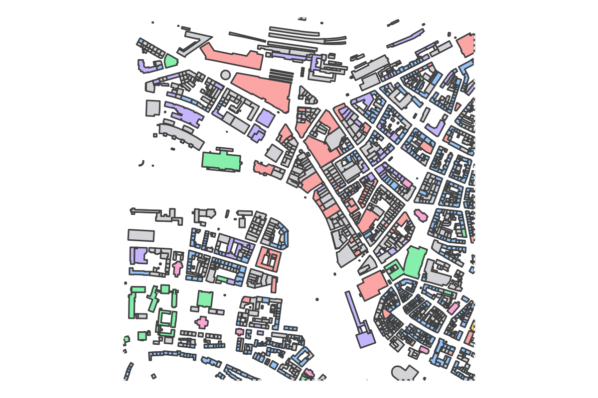 Program breakdown map