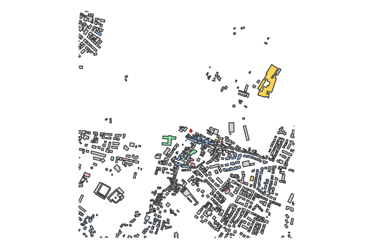 Program breakdown map