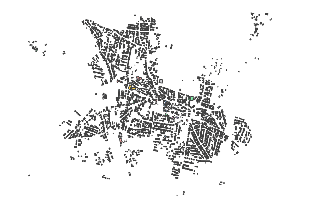 Program breakdown map