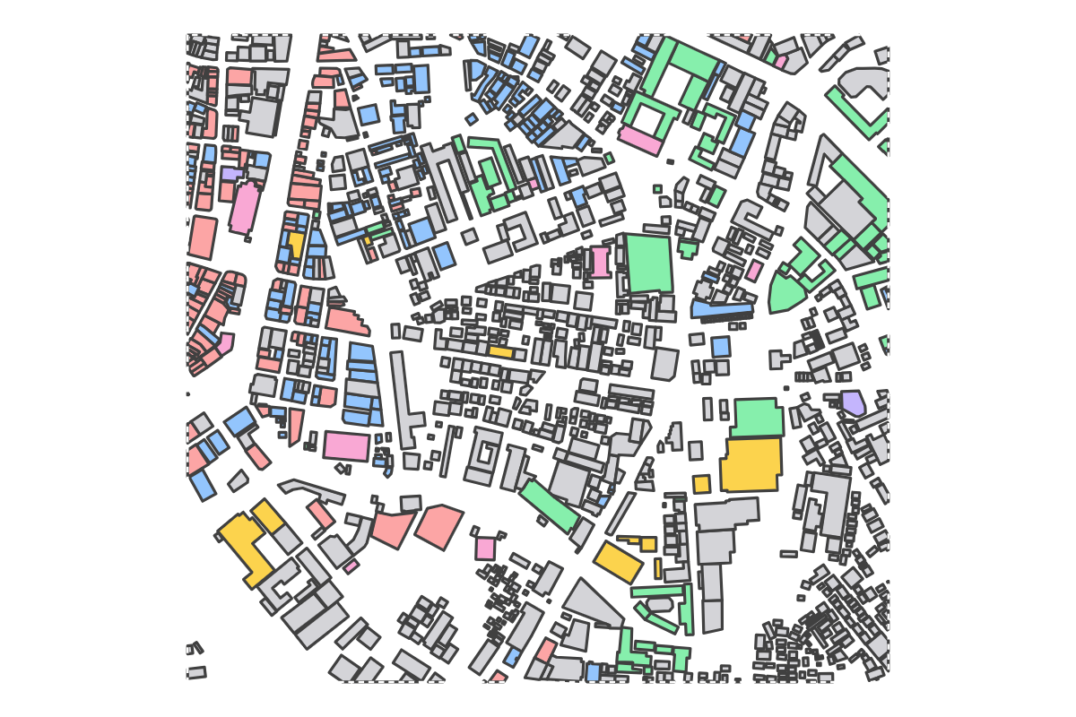 Program breakdown map