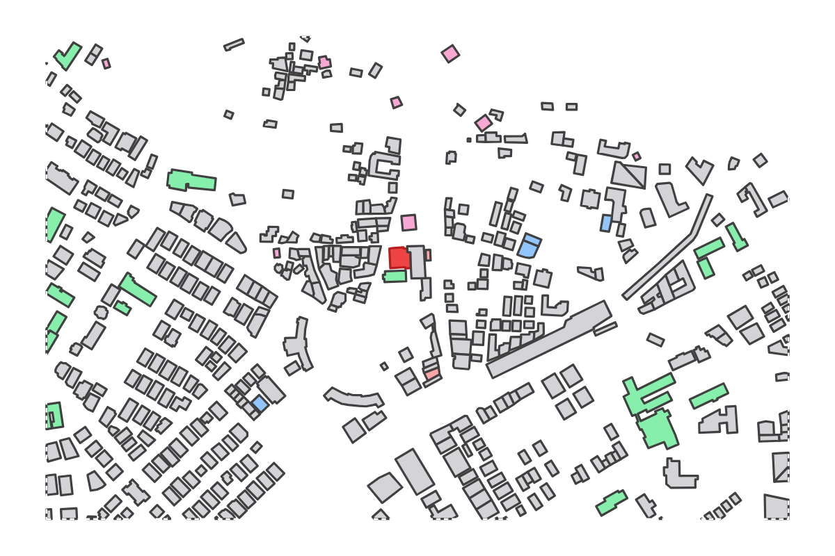 Program breakdown map