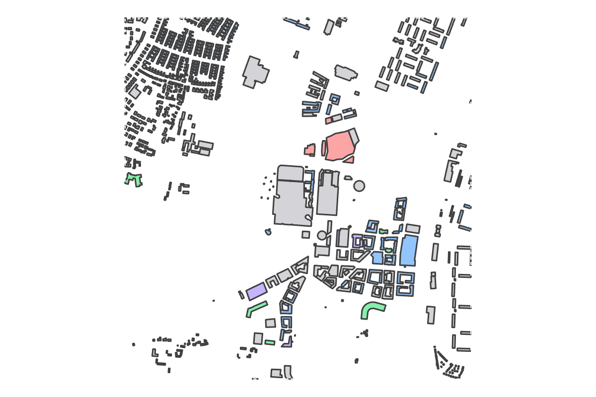 Program breakdown map