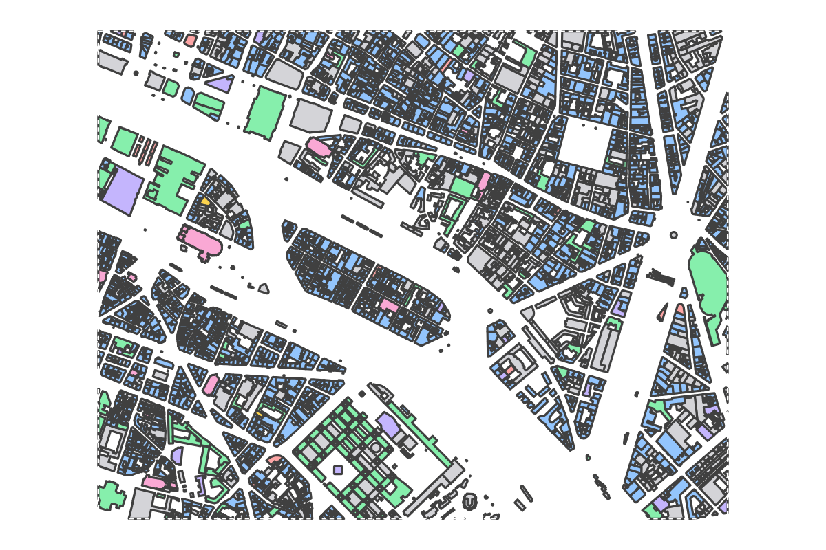 Program breakdown map