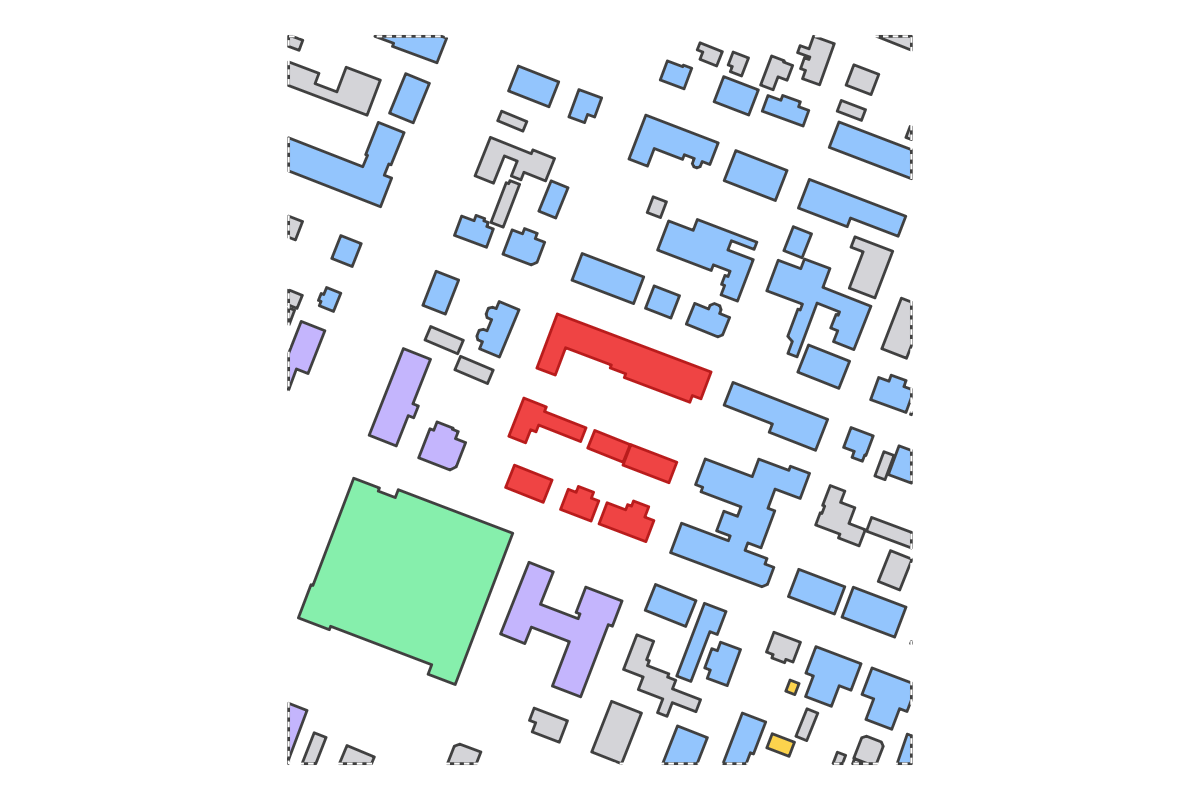 Program breakdown map