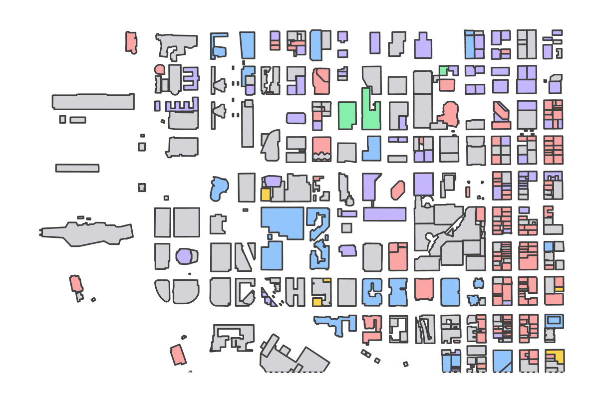 Program breakdown map