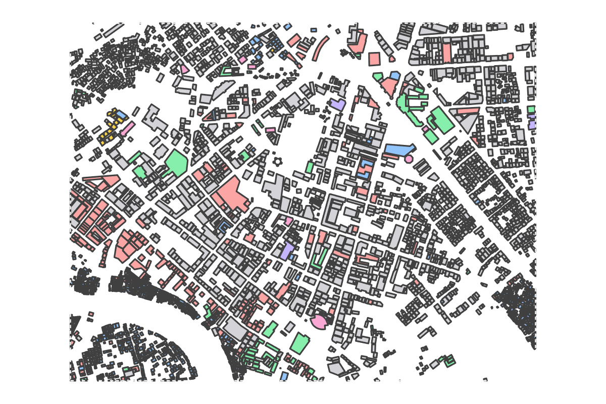 Program breakdown map