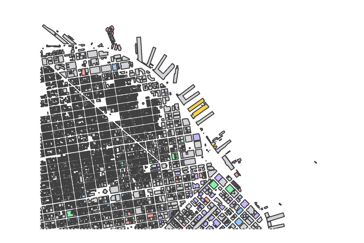 Program breakdown map