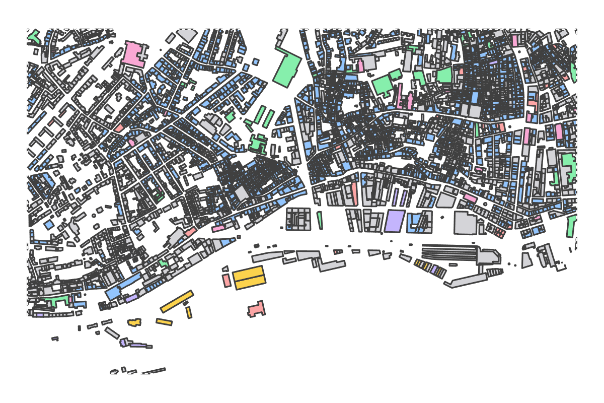 Program breakdown map