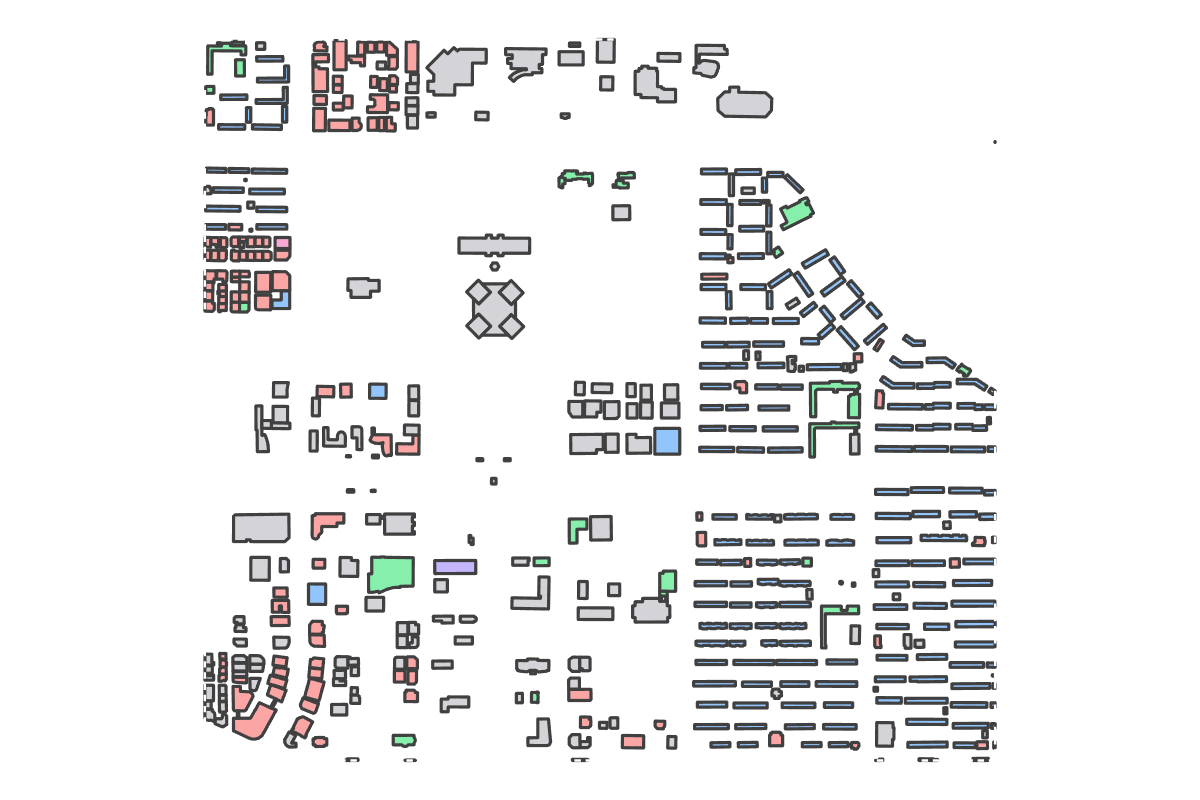 Program breakdown map