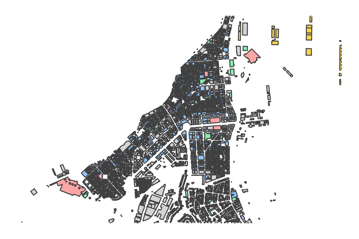 Program breakdown map