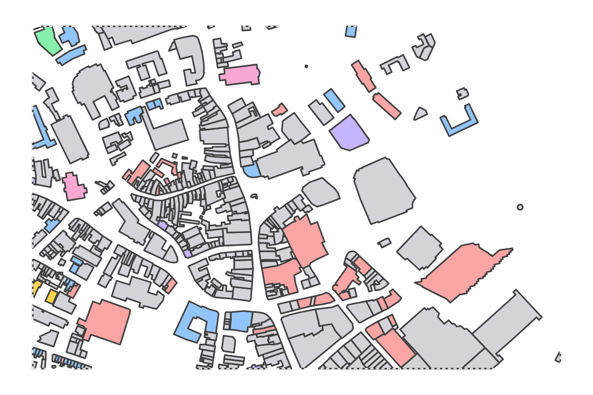 Program breakdown map