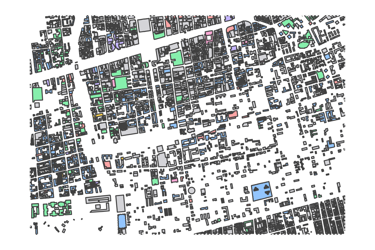 Program breakdown map