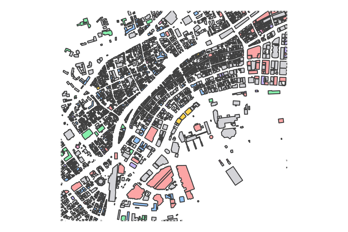 Program breakdown map
