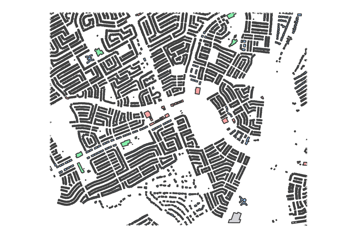Program breakdown map