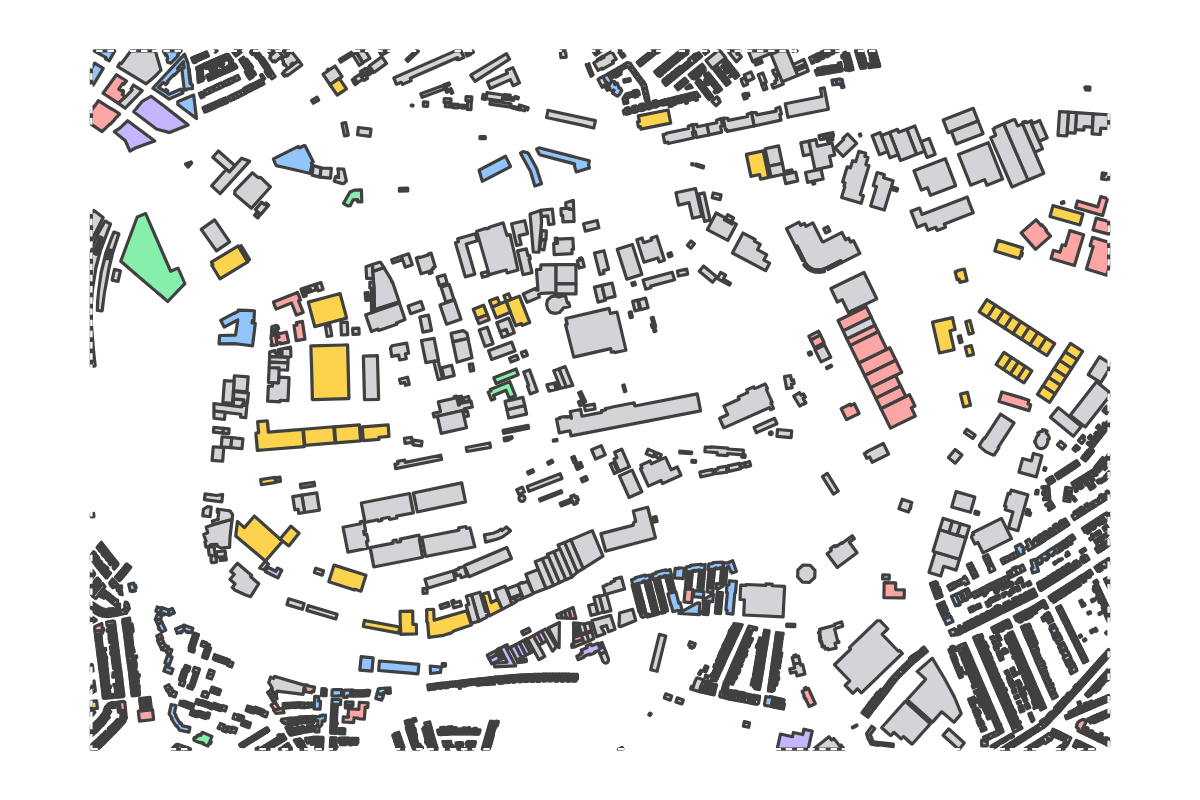 Program breakdown map
