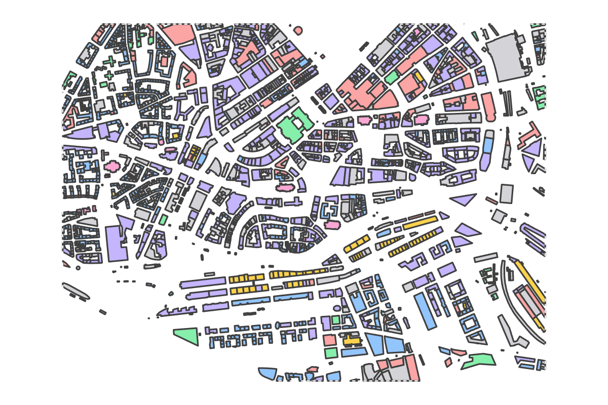 Program breakdown map
