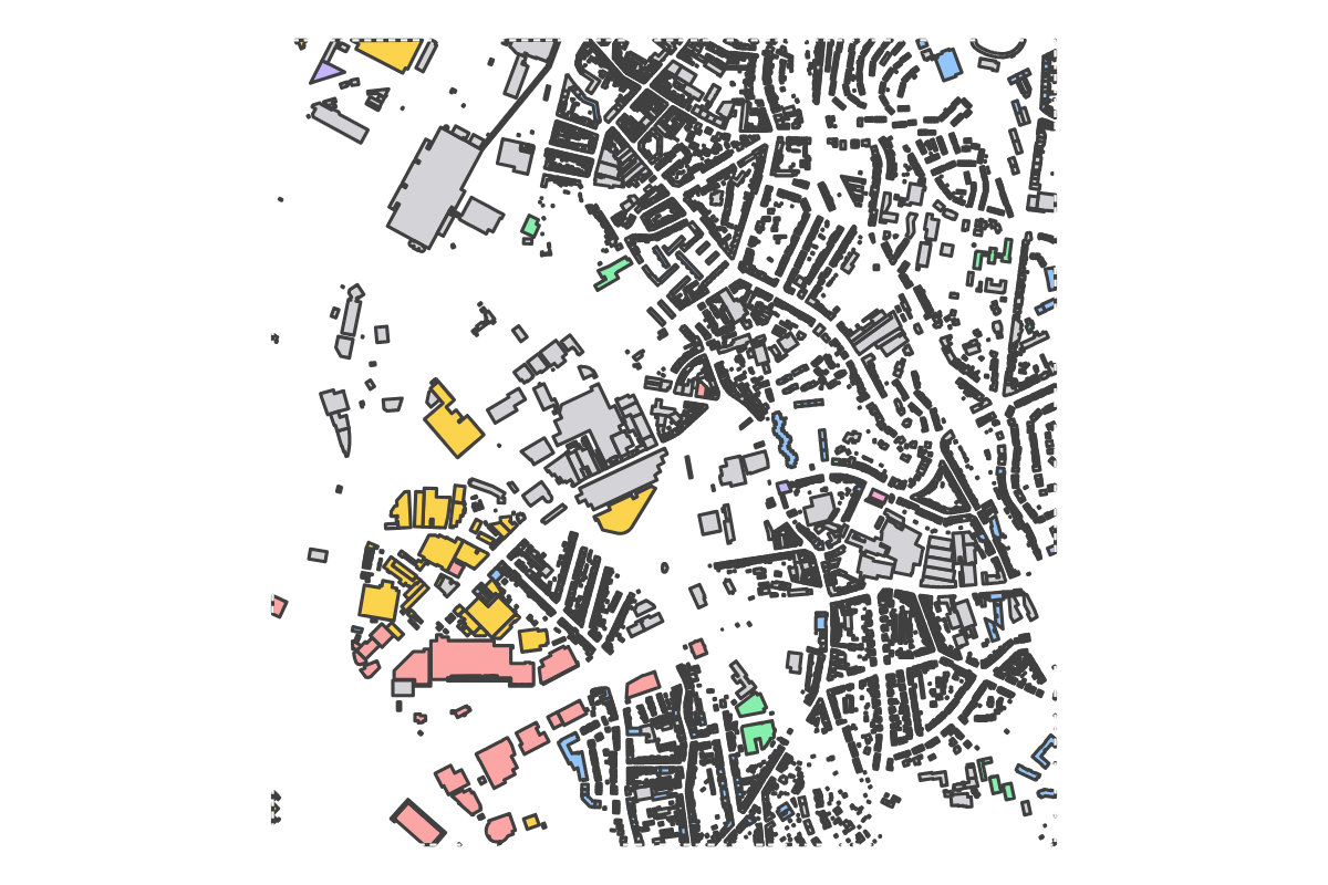 Program breakdown map