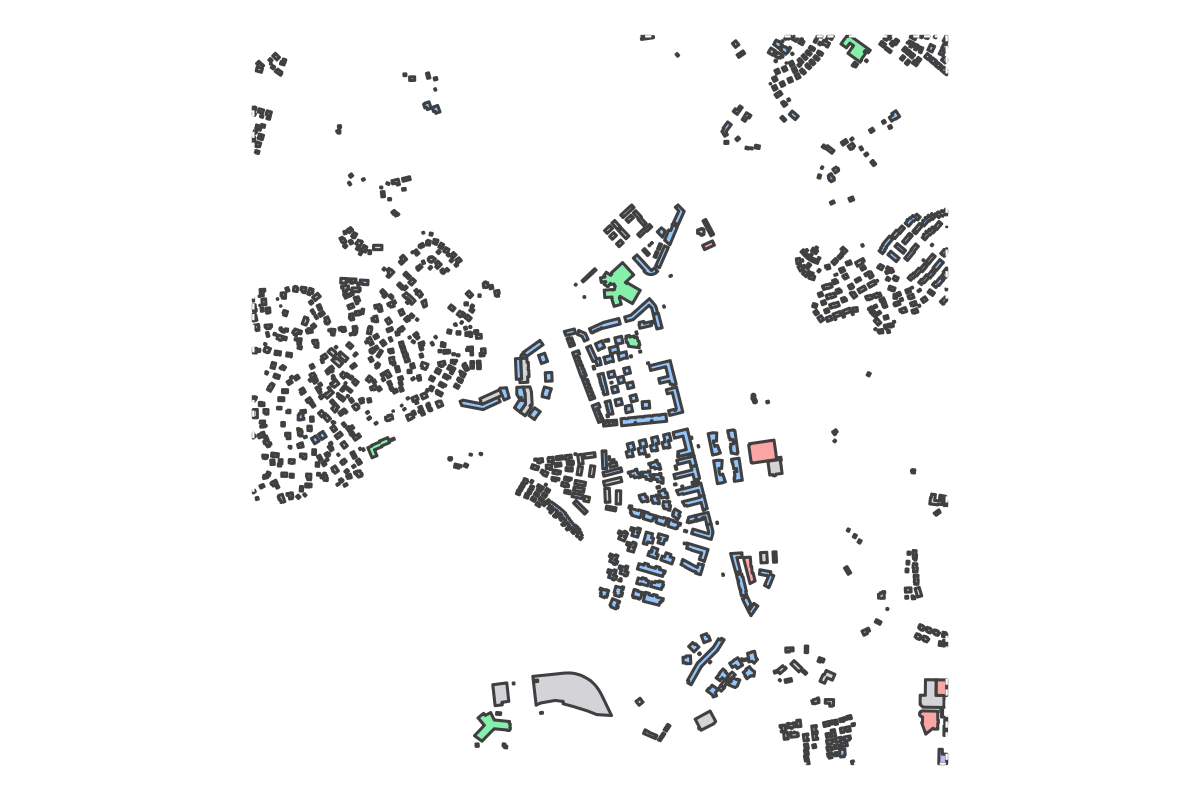 Program breakdown map