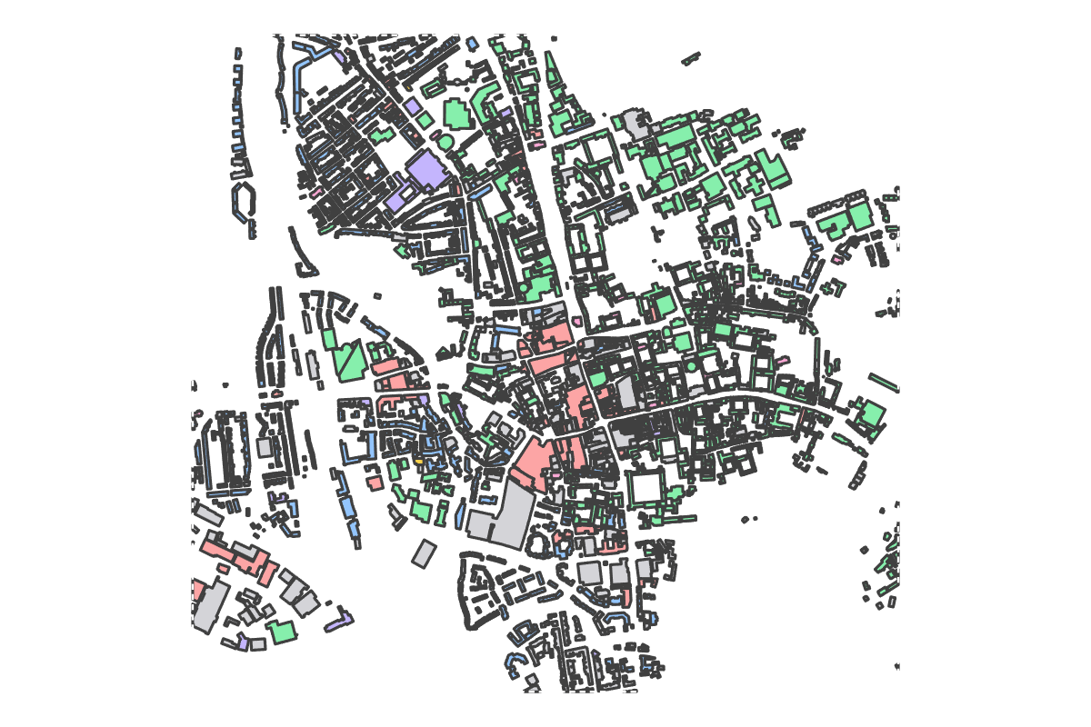 Program breakdown map