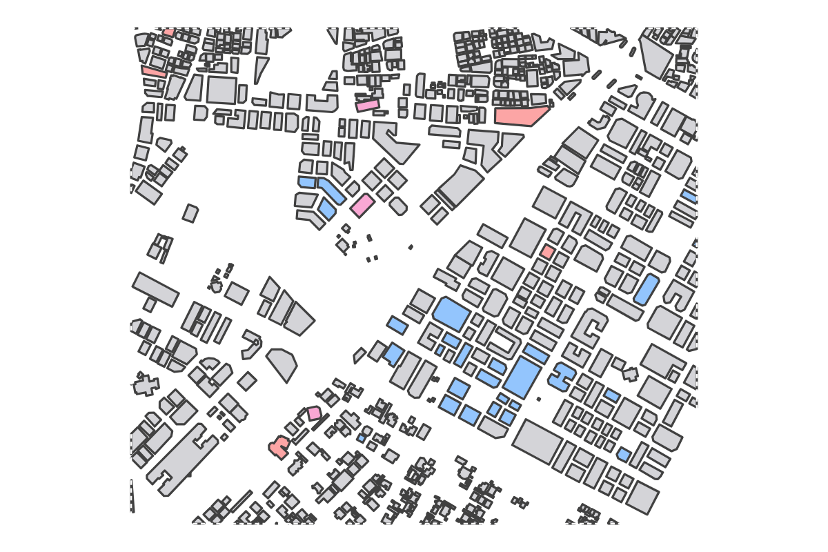 Program breakdown map