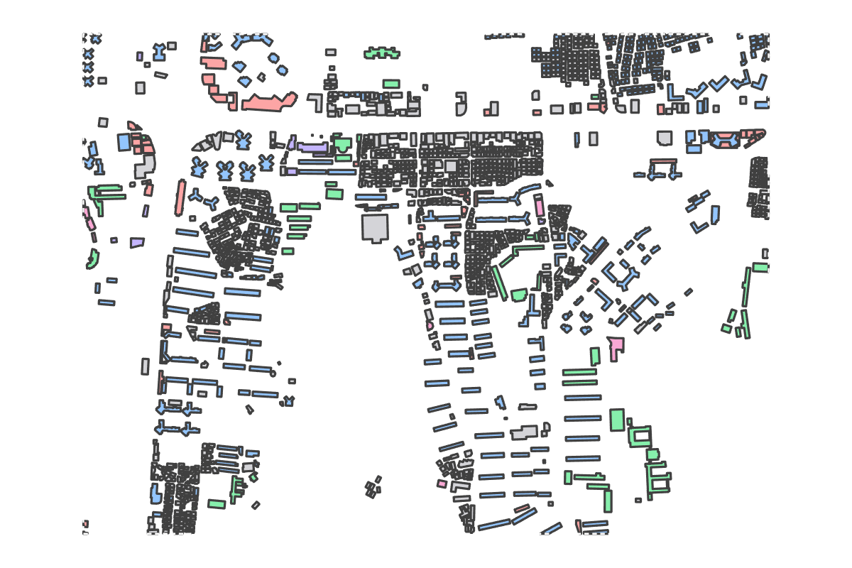 Program breakdown map