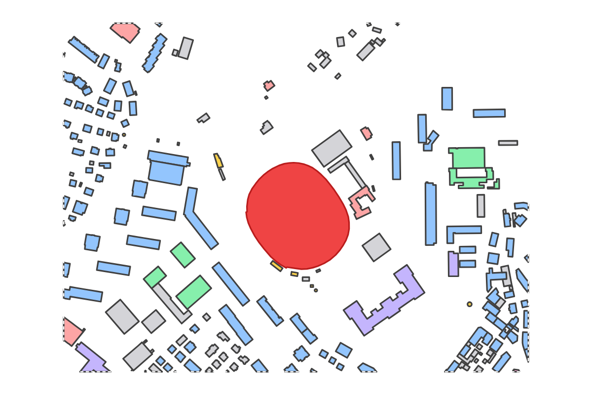 Program breakdown map