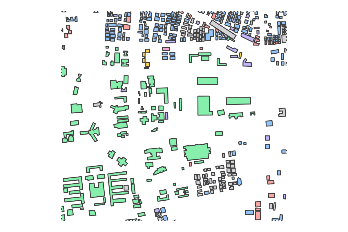 Program breakdown map